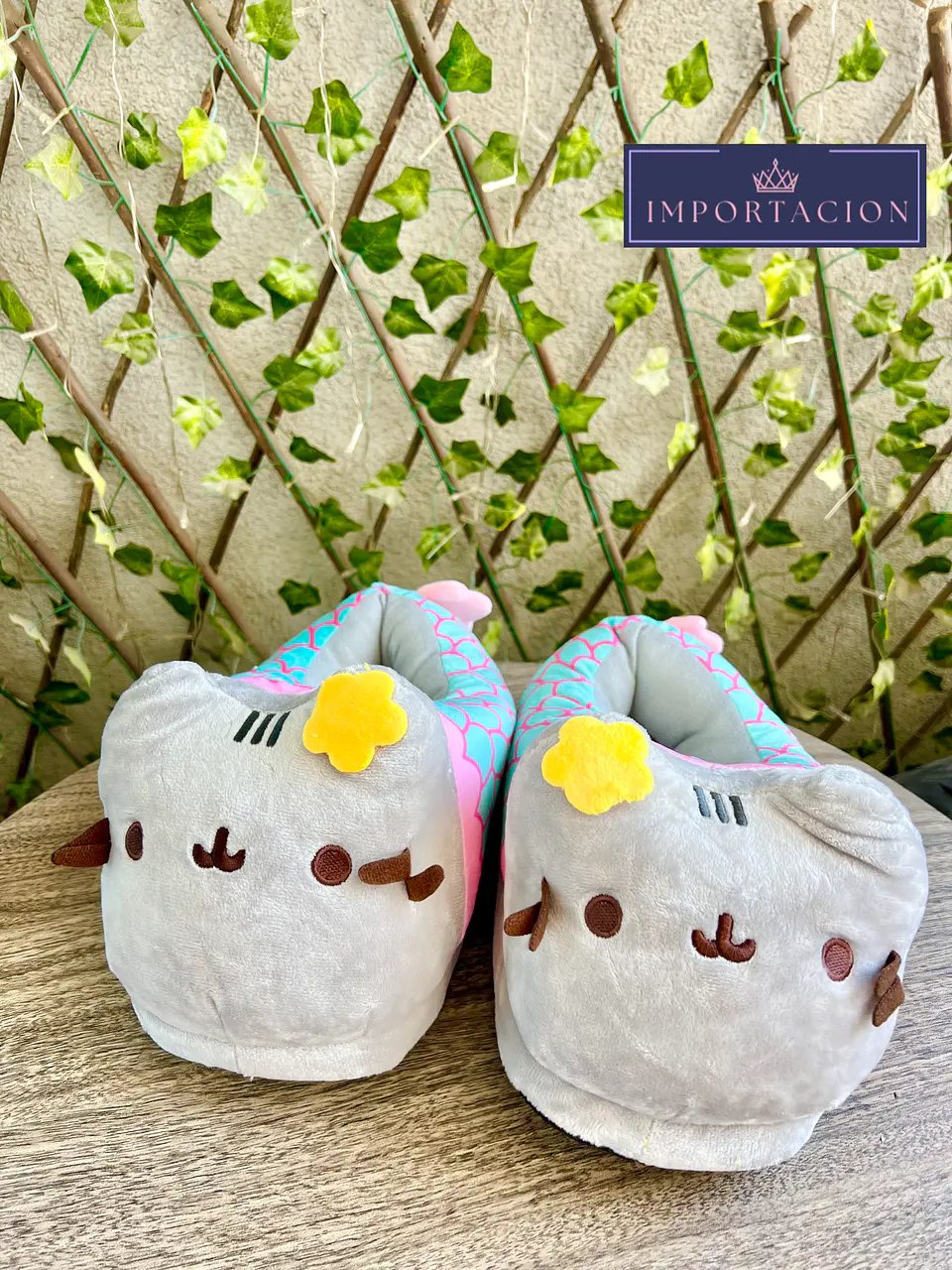 Preventa Pantuflas Cerradas Pusheen Sirena 1