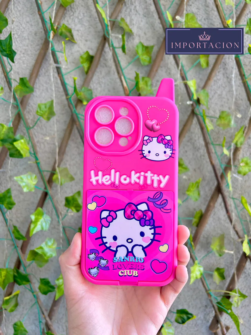 Preventa Carcasa iPhone Hello Kitty Phone Con Espejo 1