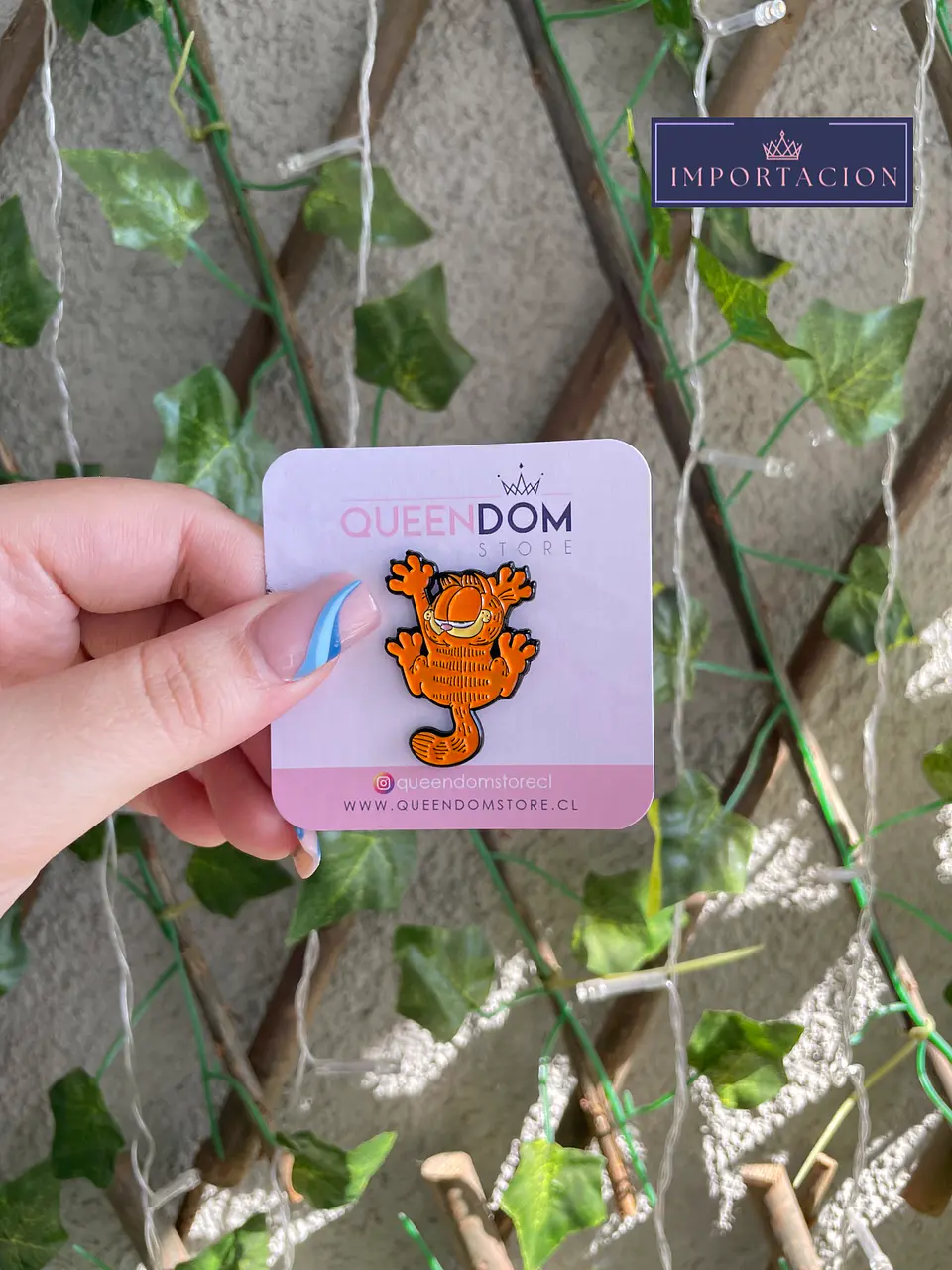 Preventa Pin Garfield Arañazos 1