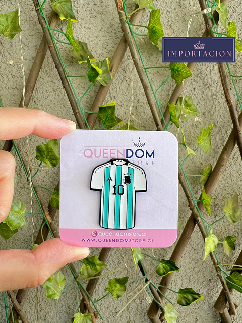 Preventa Pin Camiseta Argentina 3 estrellas