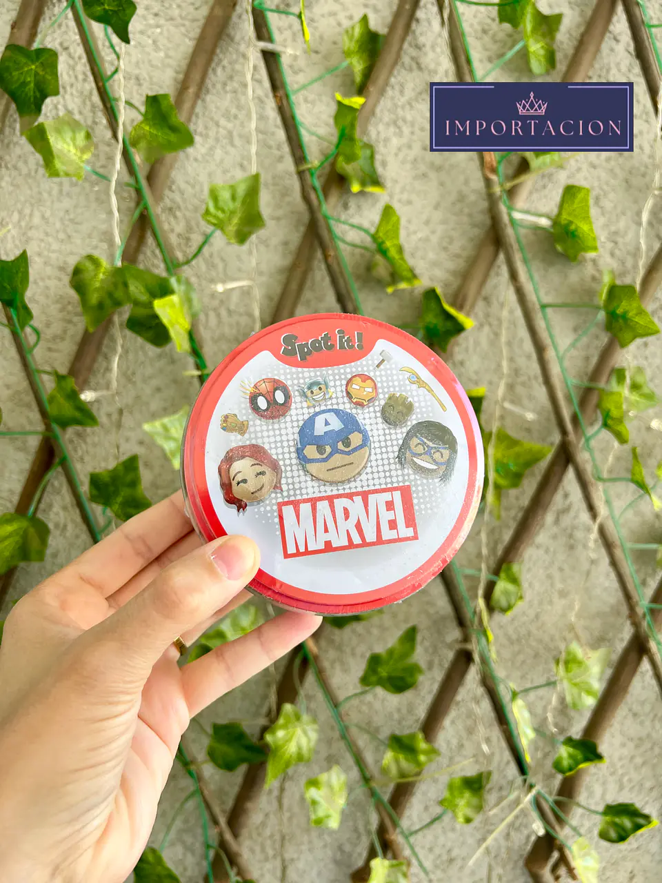 Preventa Juego De Cartas De Dobble Marvel 1