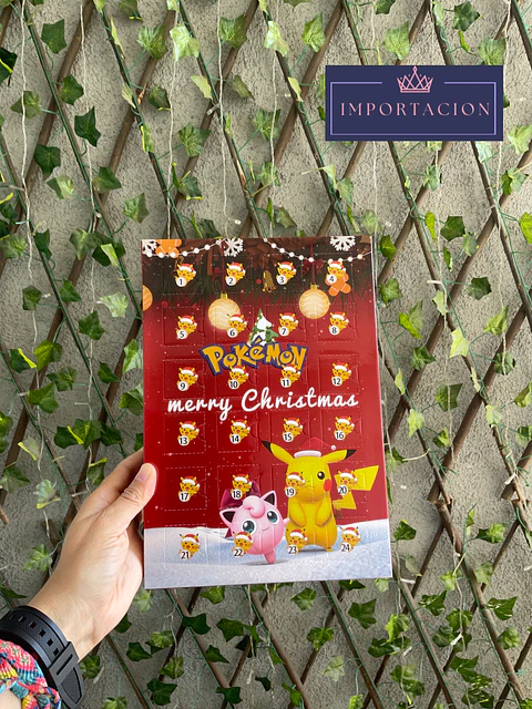 Preventa Calendario de adviento de Pokémon para niños 24 Piezas