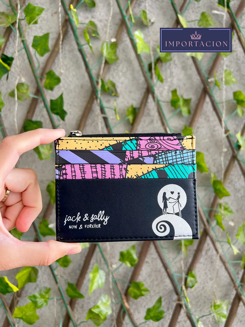 Preventa Porta Tarjetero monedero Jack And Sally 1