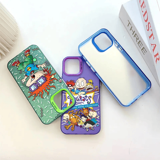 Preventa Carcasas Rugrats Tpu Varios Colores 4