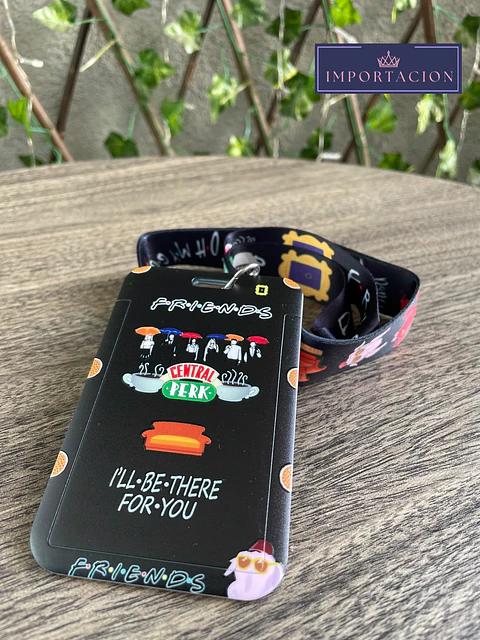 Preventa Portacredencial + Lanyard Friends