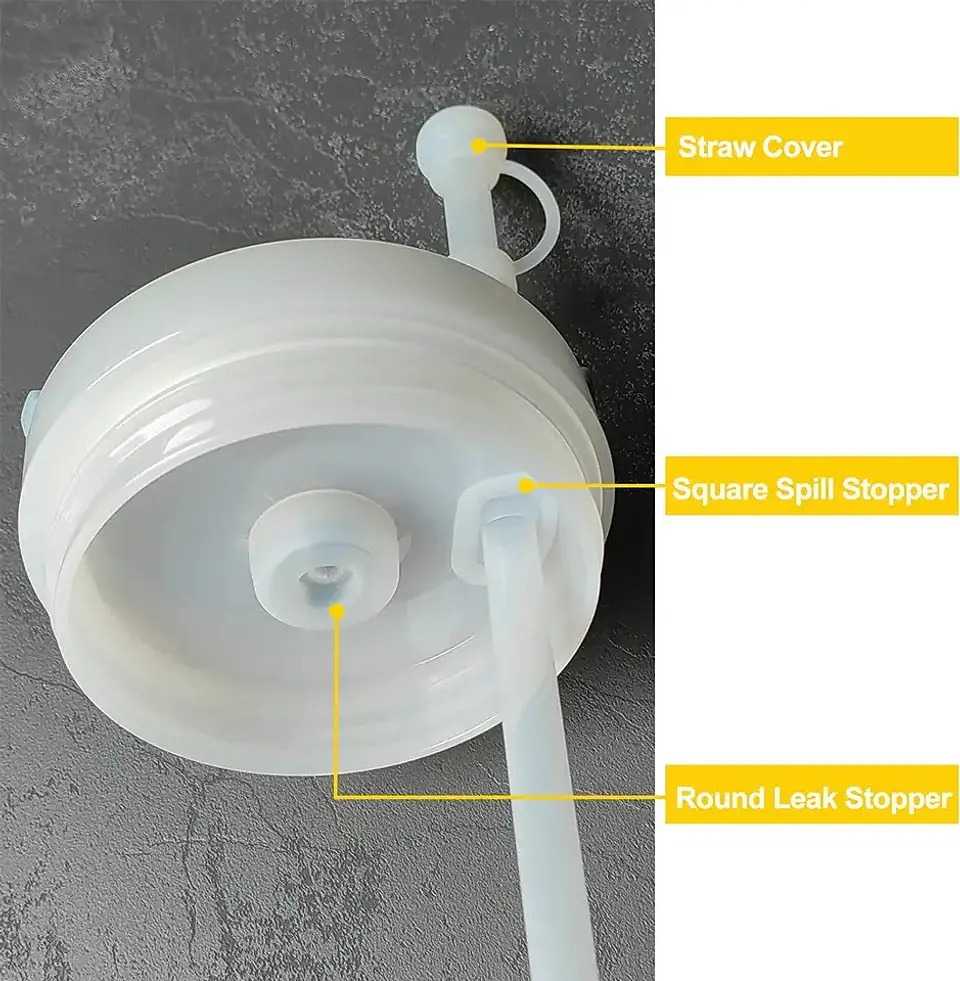 Preventa Tapon silicona antiderrame apto para Stanley/Starbucks 5