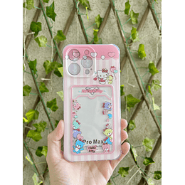 Carcasa Iphone 14 pro max para Photocard Hello Kitty