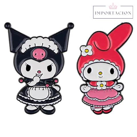Preventa Pin Kuromi&Melody