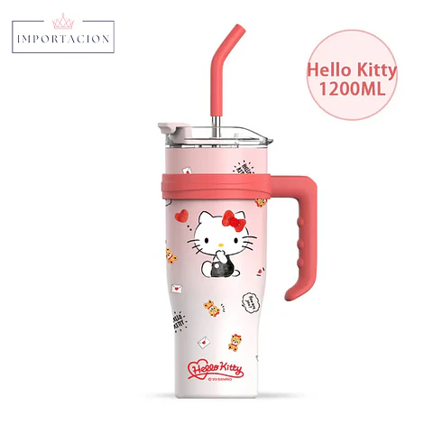 Preventa Taza Termo San Rio Varios Personajes 1.2LItros 