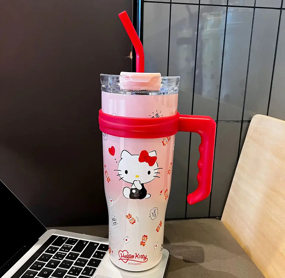 Preventa Taza Termo San Rio Varios Personajes 1.2LItros  2