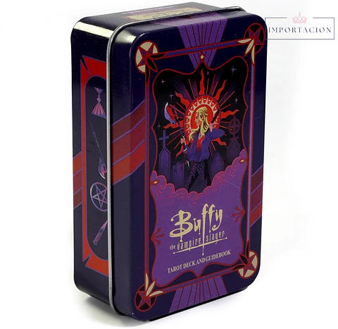 Preventa Carta Tarot Buffy Cazadora De Vampiros caja de metal