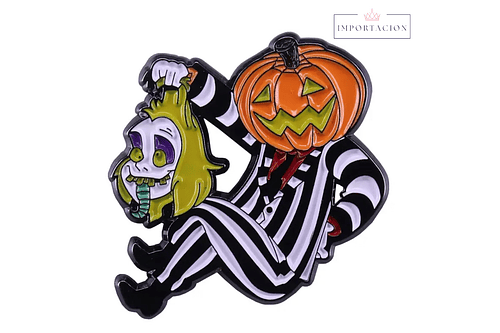 Preventa Pin Beetlejuice Calabaza Halloween