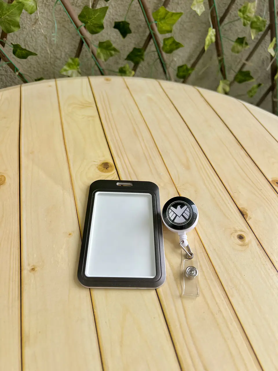 Preventa Portacredencial + Hebilla Retractil Agent Of Shield 2