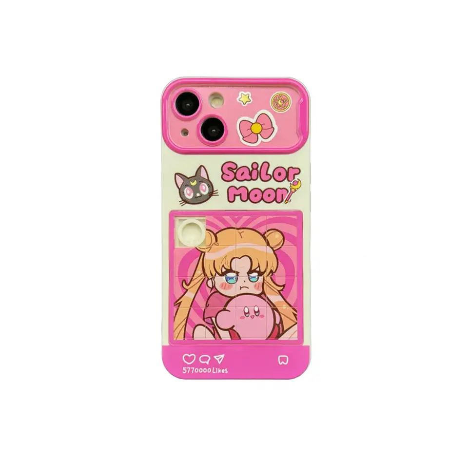 Preventa Carcasa Sailor Moon con rompecabezas para jugar 5