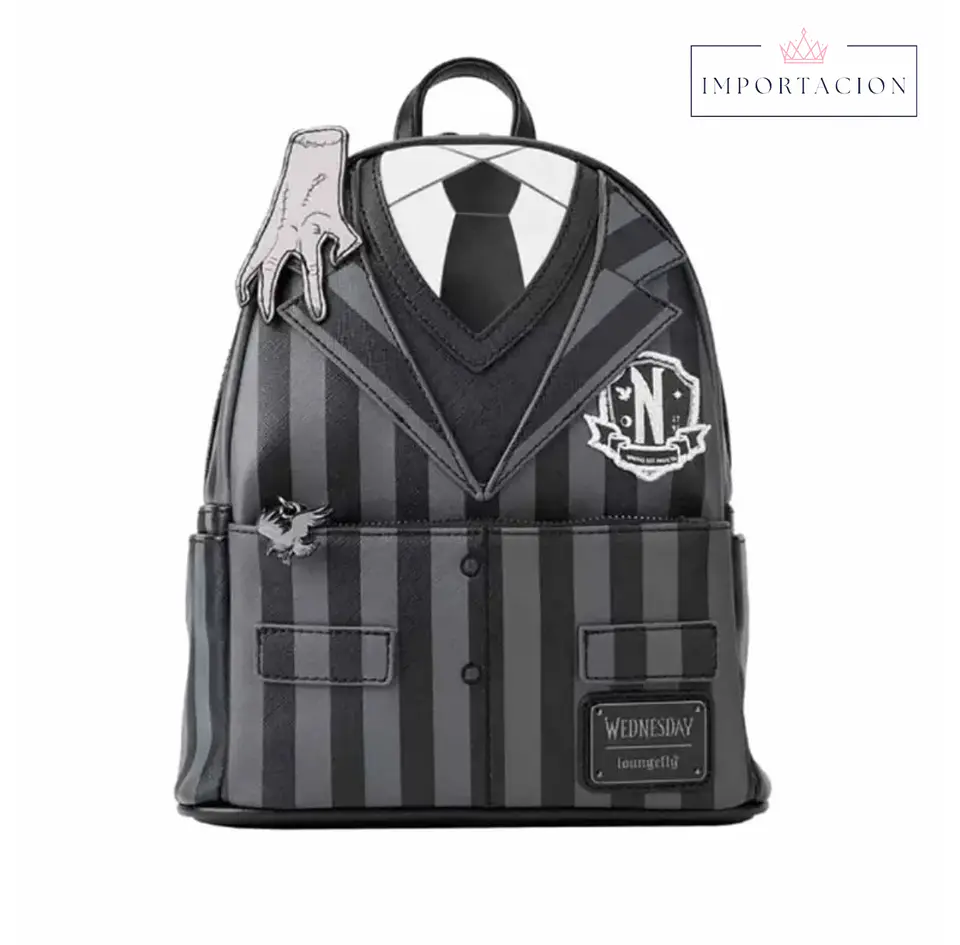 Preventa Mochila Loungefly Wednesday Merlina Locos Adams 1