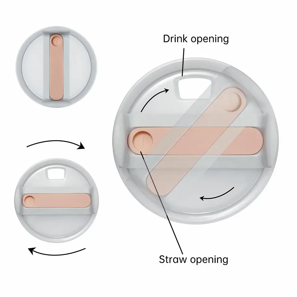 Preventa Tapa de repuesto generica para vasos Stanley Quencher 1.18L o 40oz 17