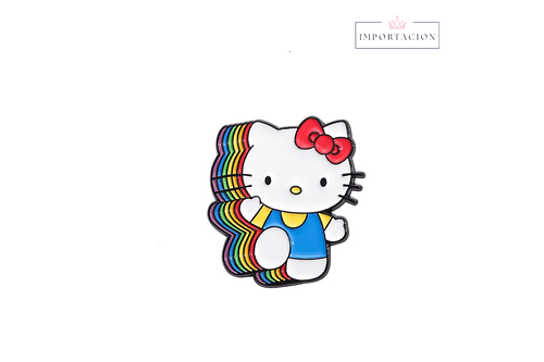 Preventa Pin Hello Kitty Arcoiris