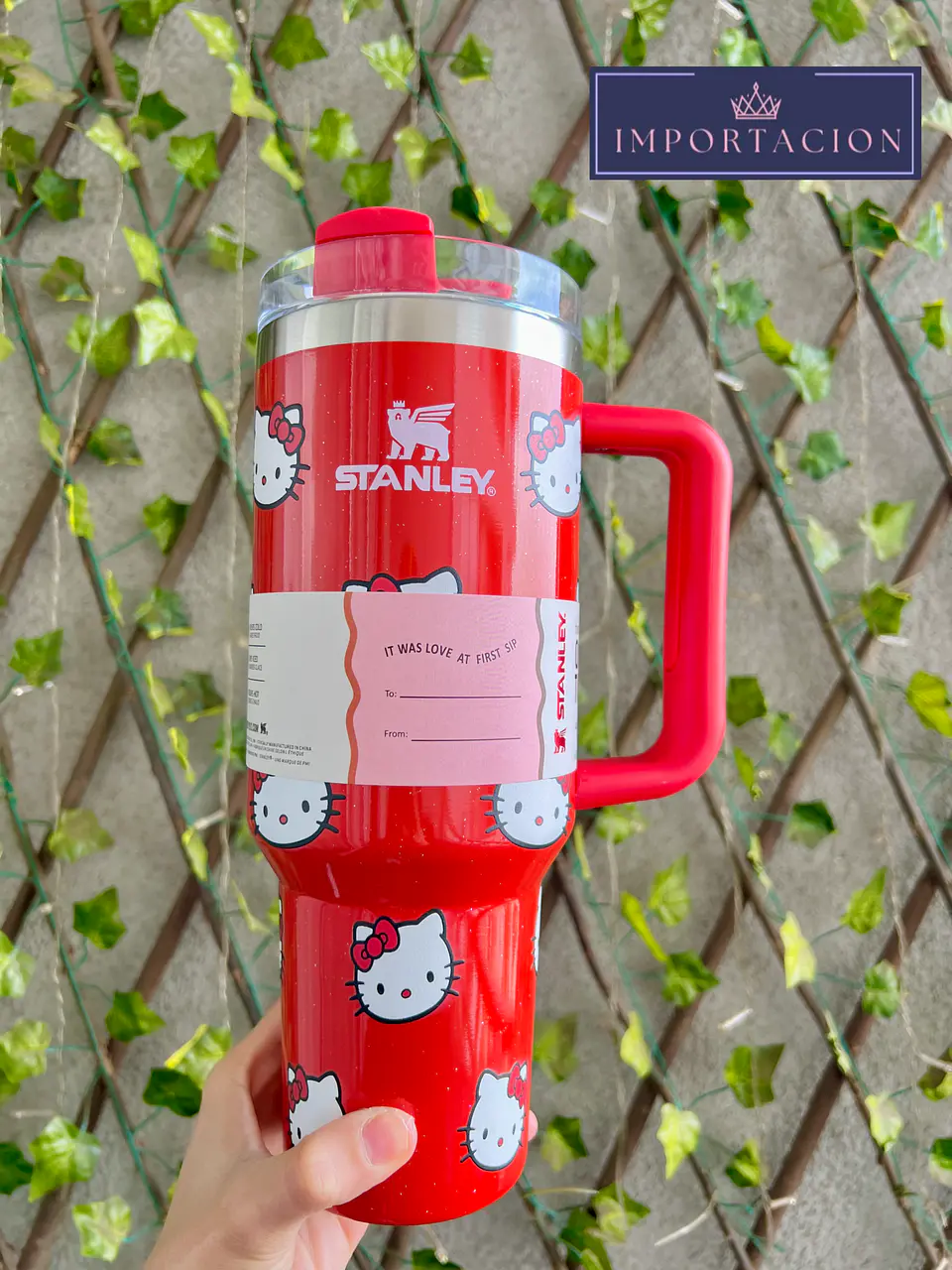 Preventa Termo Stanley Quencher Hello Kitty Tumblr 1.18 Litros 7