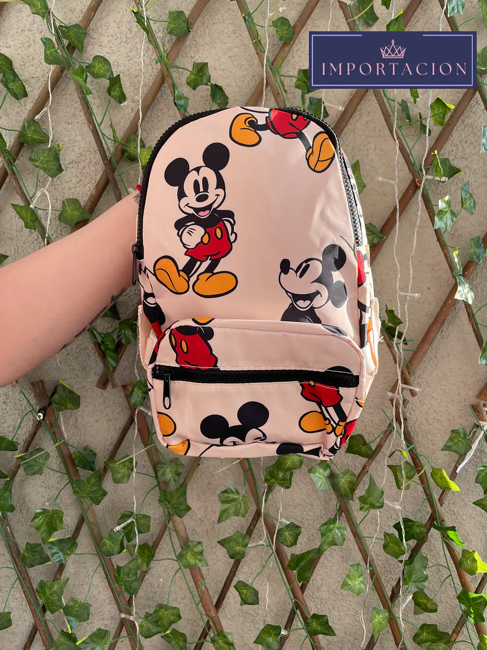 Preventa Mochila Chica + banano Mickey 1