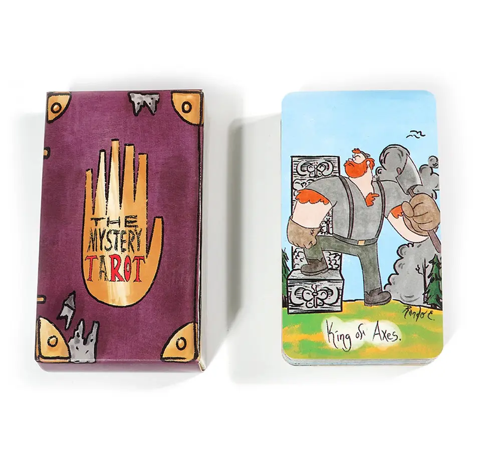 Preventa Cartas Tarot Gravity Fall caja de carton 3