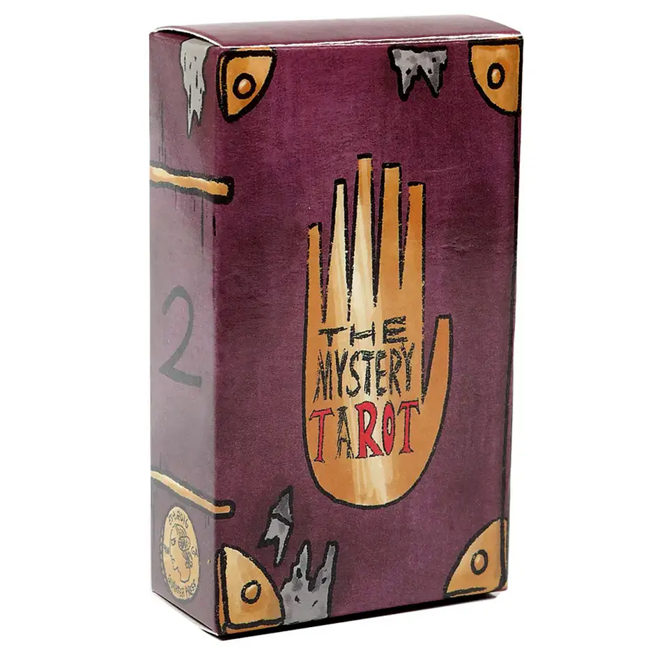 Preventa Cartas Tarot Gravity Fall caja de carton 2