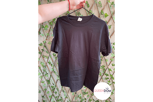 Polera Unisex Negra