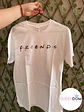 Polera Unisex Blanca Friends - Miniatura 2