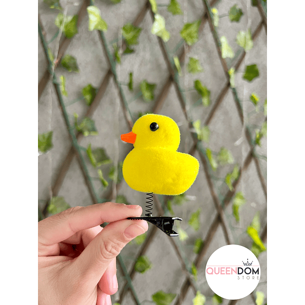 Patitos virales con pinche para el cabello Moda Asiatica 2