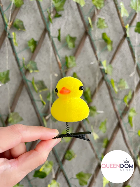 Pack 10 Patitos virales con pinche para el cabello Moda Asiatica