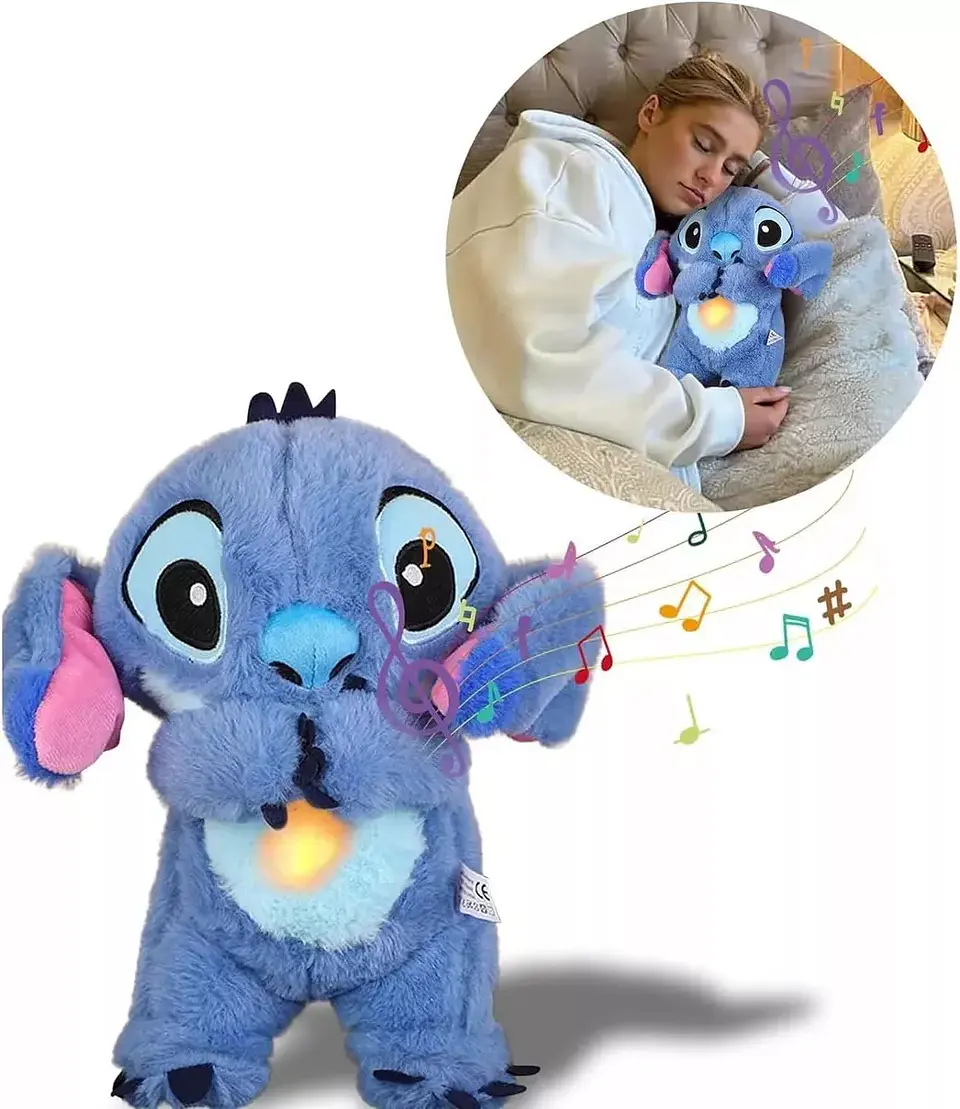 Preventa Peluche Stitch Para La Ansiedad Con Detalles Sensoriales 2