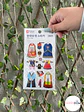 Set Sticker Tradicional de Corea - Miniatura 1