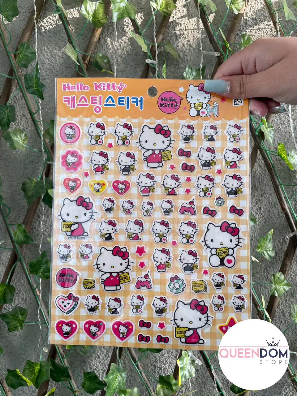 Set Sticker Hello Kitty 3D modelo 2 1