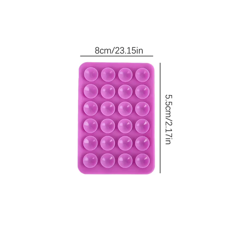 Preventa Soporte succión adhesivo para celular de Silicona 2