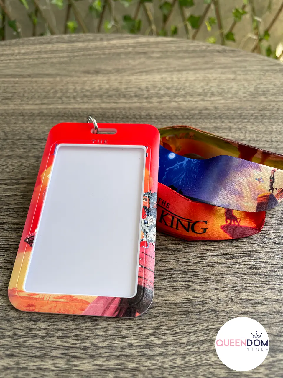Preventa Portacredencial Vertical + Lanyard Rey Leon 2