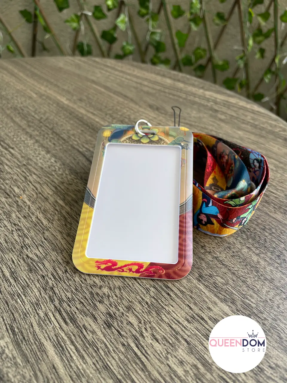 Preventa Portacredencial + Lanyard Mulan guerrera 2