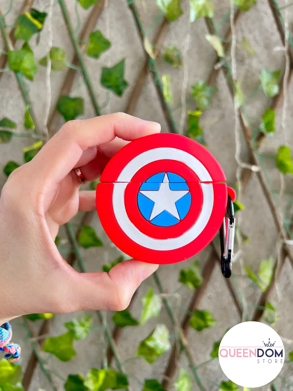 Preventa carcasa Airpods Capitán América 2