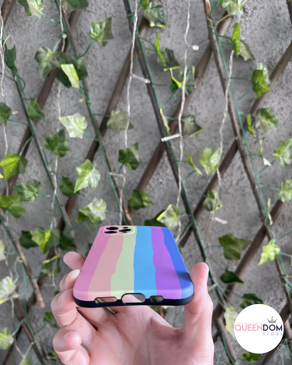 Carcasa Arcoiris Pastel iPhone 12 Pro 2