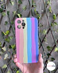 Carcasa Arcoiris Pastel iPhone 12 Pro - Miniatura 1