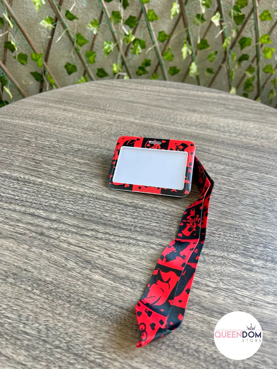 Preventa Portacredencial Horizontal + Lanyard Alice in the wonderland 2