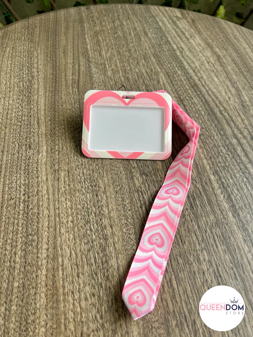 Preventa Portacredencial Horizontal + Lanyard Corazon  2