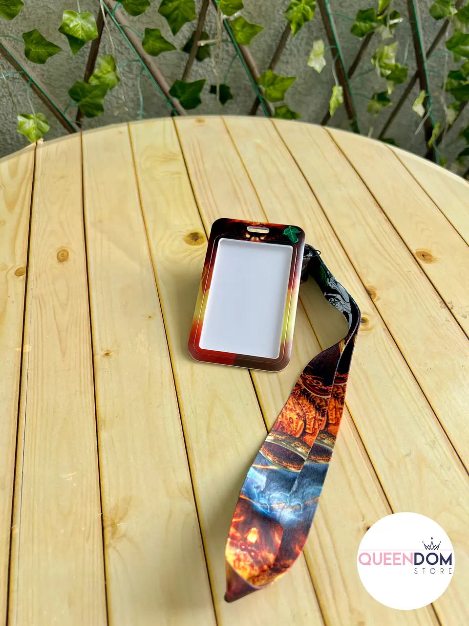 Preventa Portacredencial Vertical + Lanyard Sr De Los Anillos 2