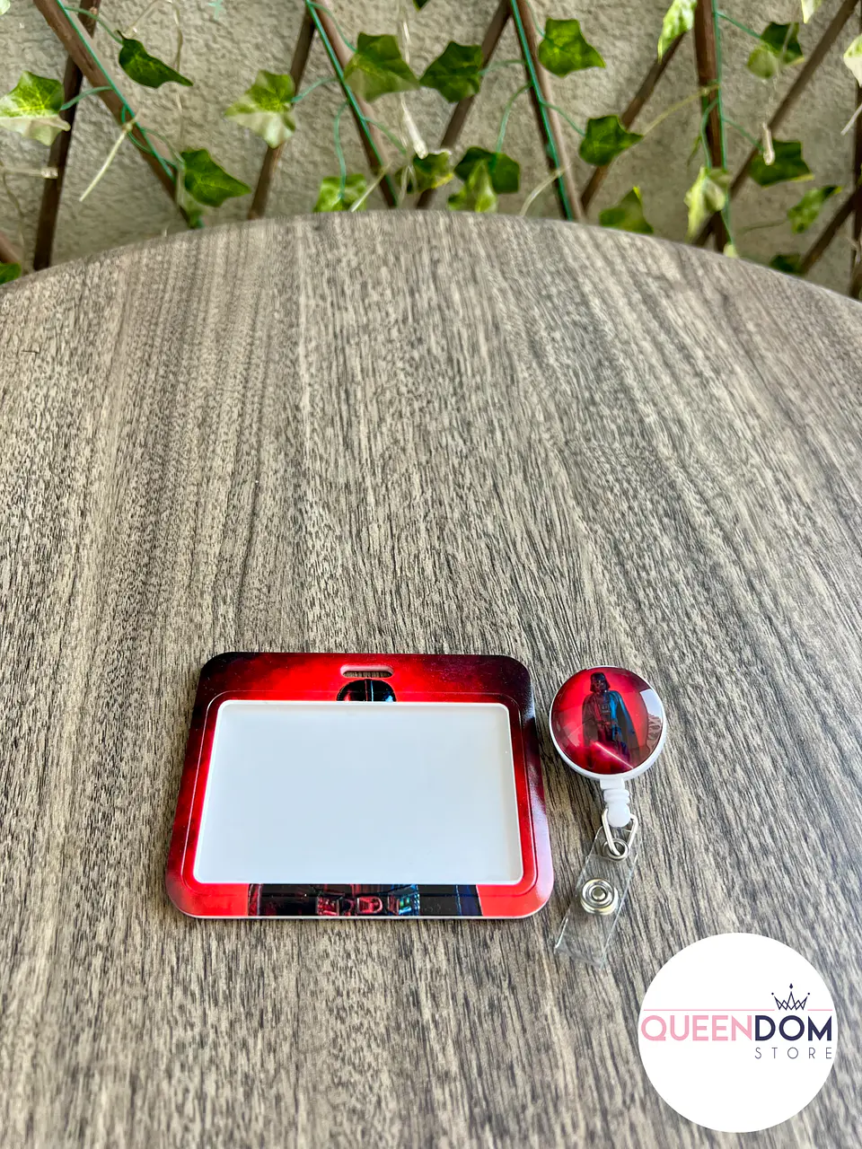 Preventa Portacredencial Horizontal + Hebilla Retractil Darth Vader 2