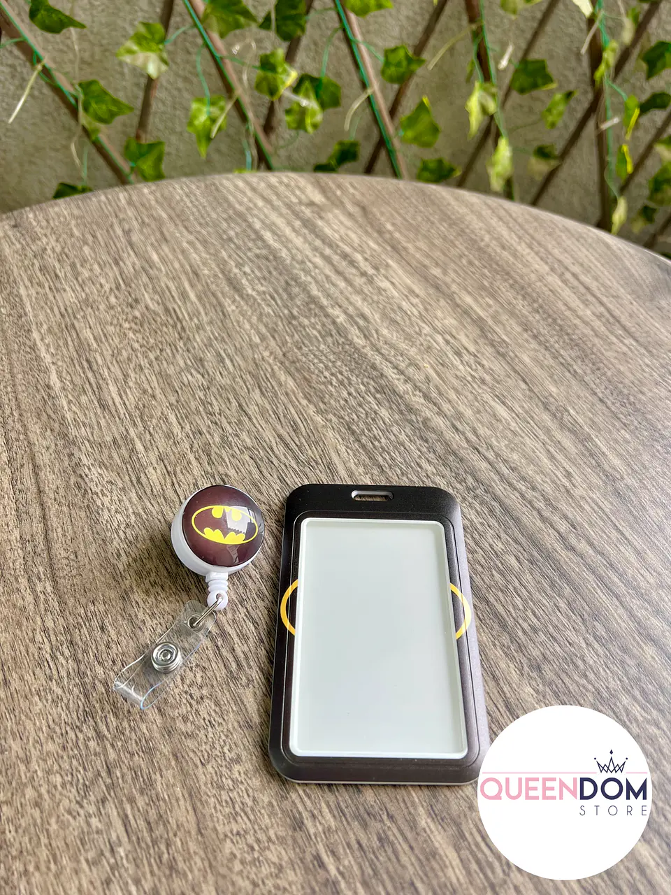 Preventa Portacredencial Vertical + Hebilla Retractil Batman 2