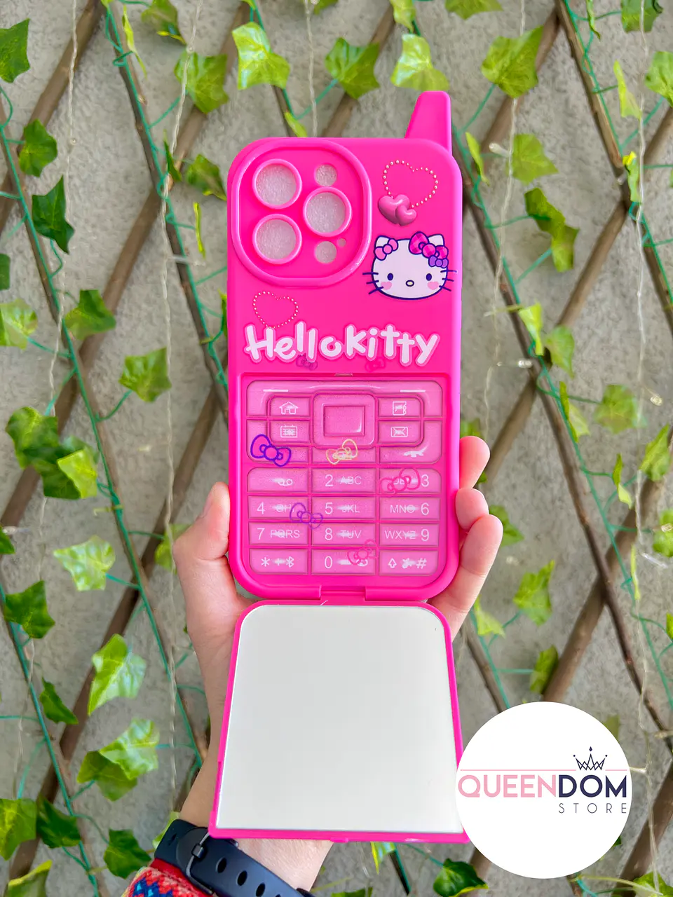 Preventa Carcasa iPhone Hello Kitty Phone Con Espejo 3
