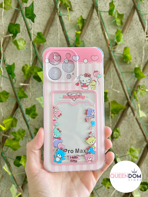 Carcasa Iphone 14 pro max para Photocard Hello Kitty