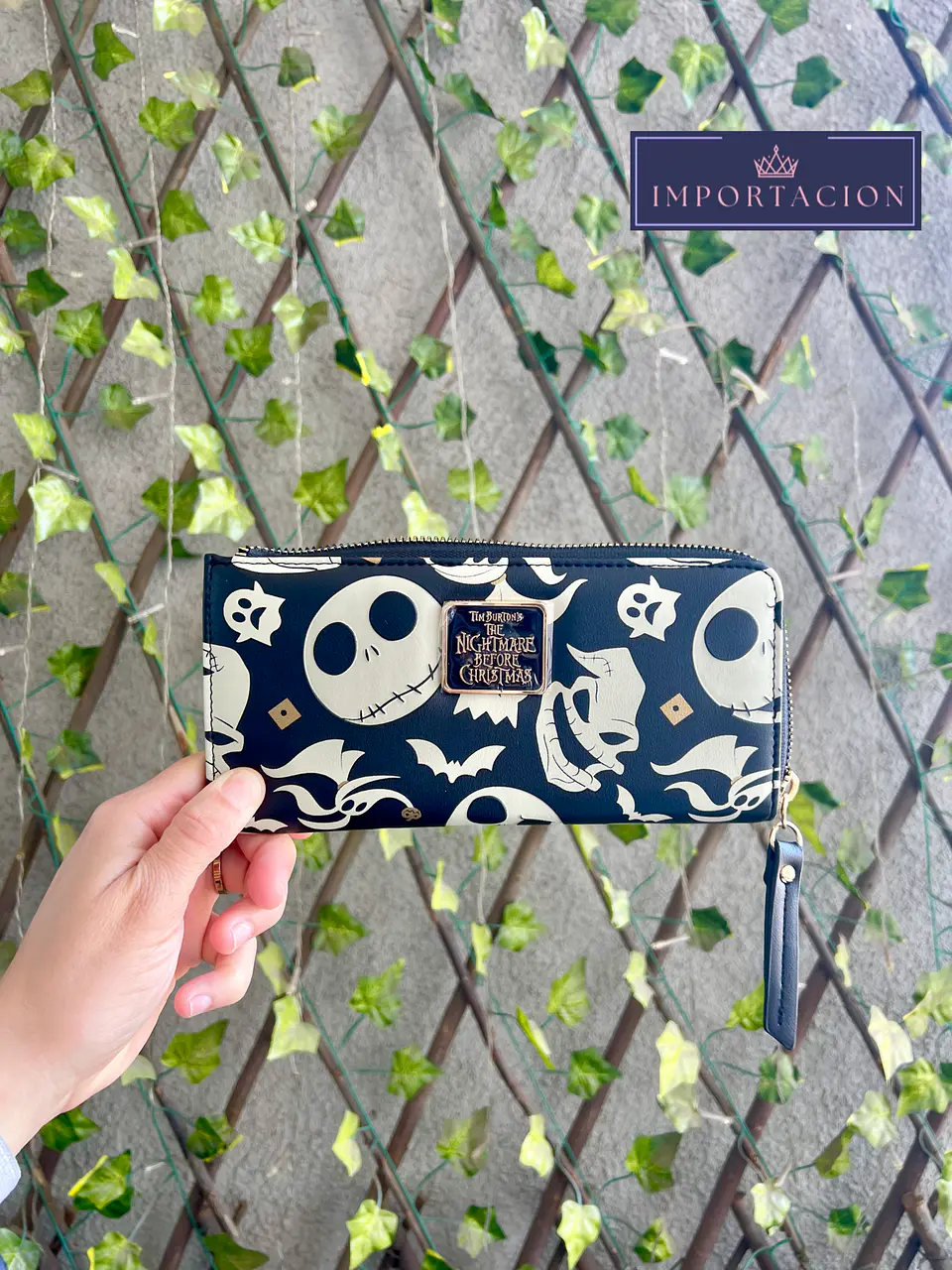 Preventa  Billetera y Monedero Jack Skellington 2