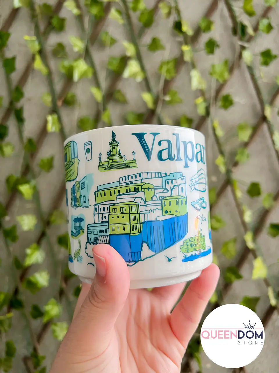 Taza Mug Starbucks Valparaiso Chile 414 ml 2