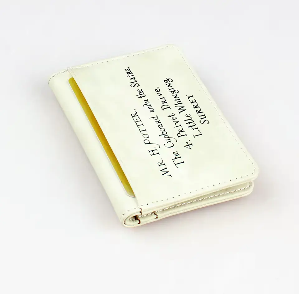 Preventa Tarjetero Organizador Carta Hogwarts Harry 6