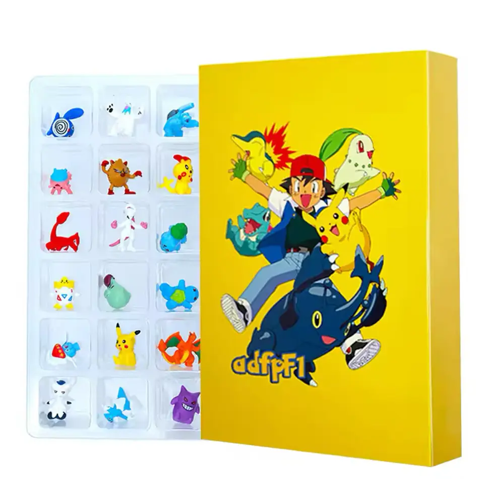 Preventa Calendario de adviento de Pokémon para niños 24 Piezas 9