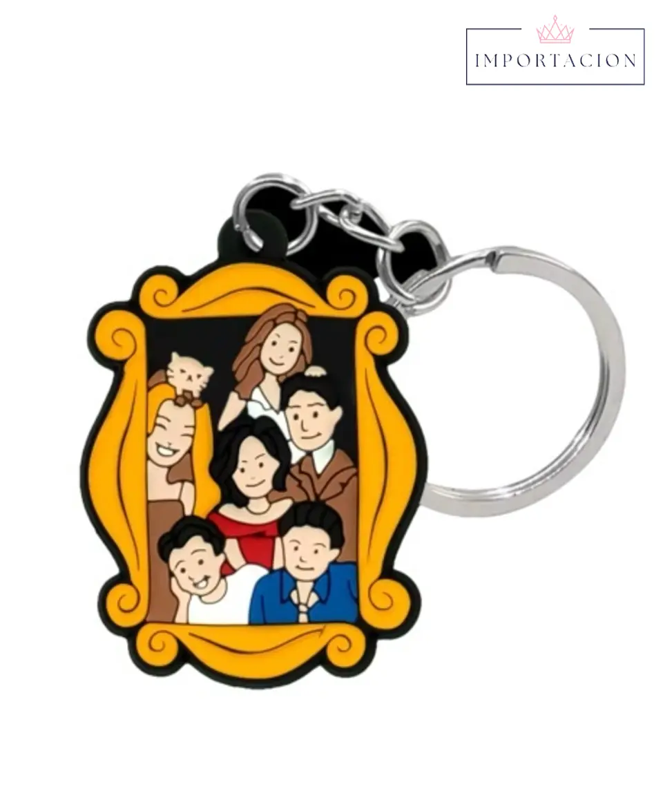 Preventa Llavero clásico de Goma Friends 3